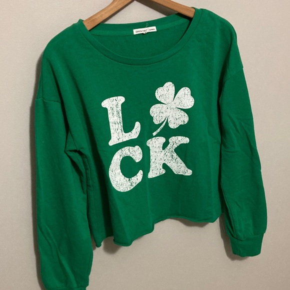 Grayson Threads Women's Luck Lounge Pajama Top Long Sleeve, Size Medium - Picture 3 of 8